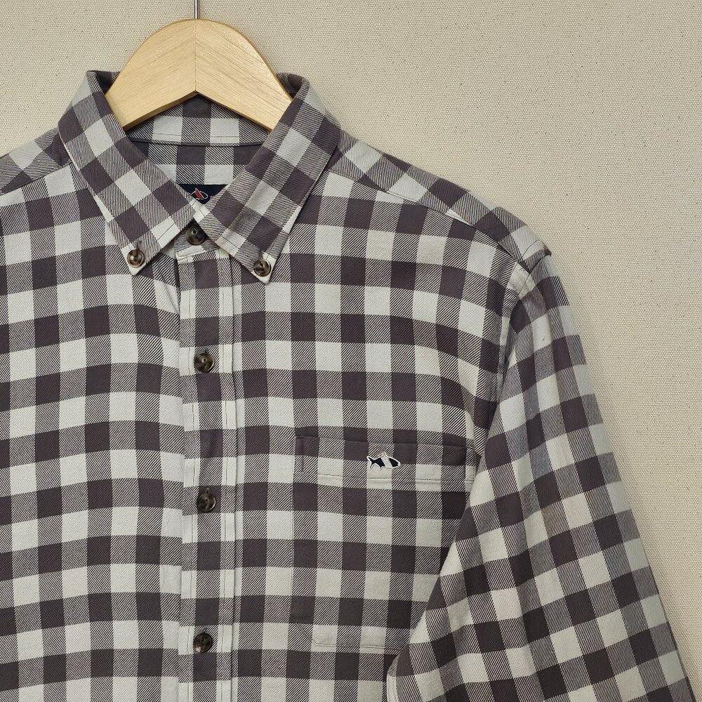 Fish Hippie Flannel Button Down M